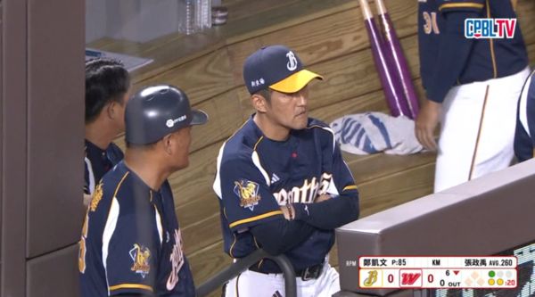 ▲▼曾頌恩。（圖／截自CPBL TV）