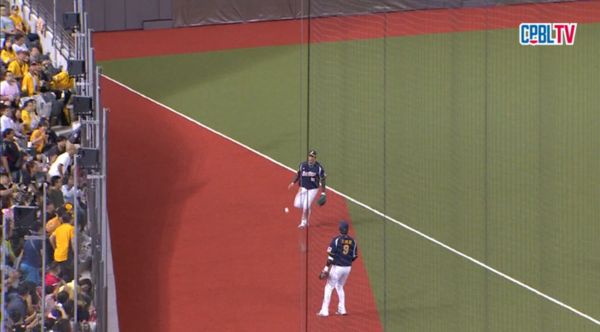 ▲▼曾頌恩。（圖／截自CPBL TV）