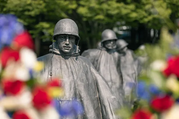 ▲▼美國華盛頓「韓戰將士紀念碑」（Korean War Veterans Memorial）。（圖／美國海軍陸戰隊）