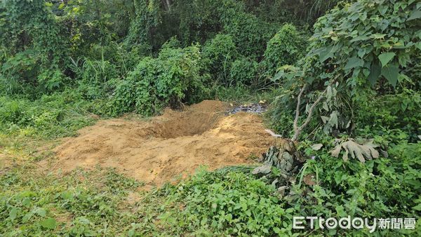 ▲苗栗縣公館鄉發生泰國失聯移工疑被打死埋屍，警方尋獲遺體、逮7嫌釐清案情中。（圖／記者楊永盛翻攝）