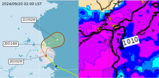 ▲▼豪大雨特報。（圖／中央氣象署）