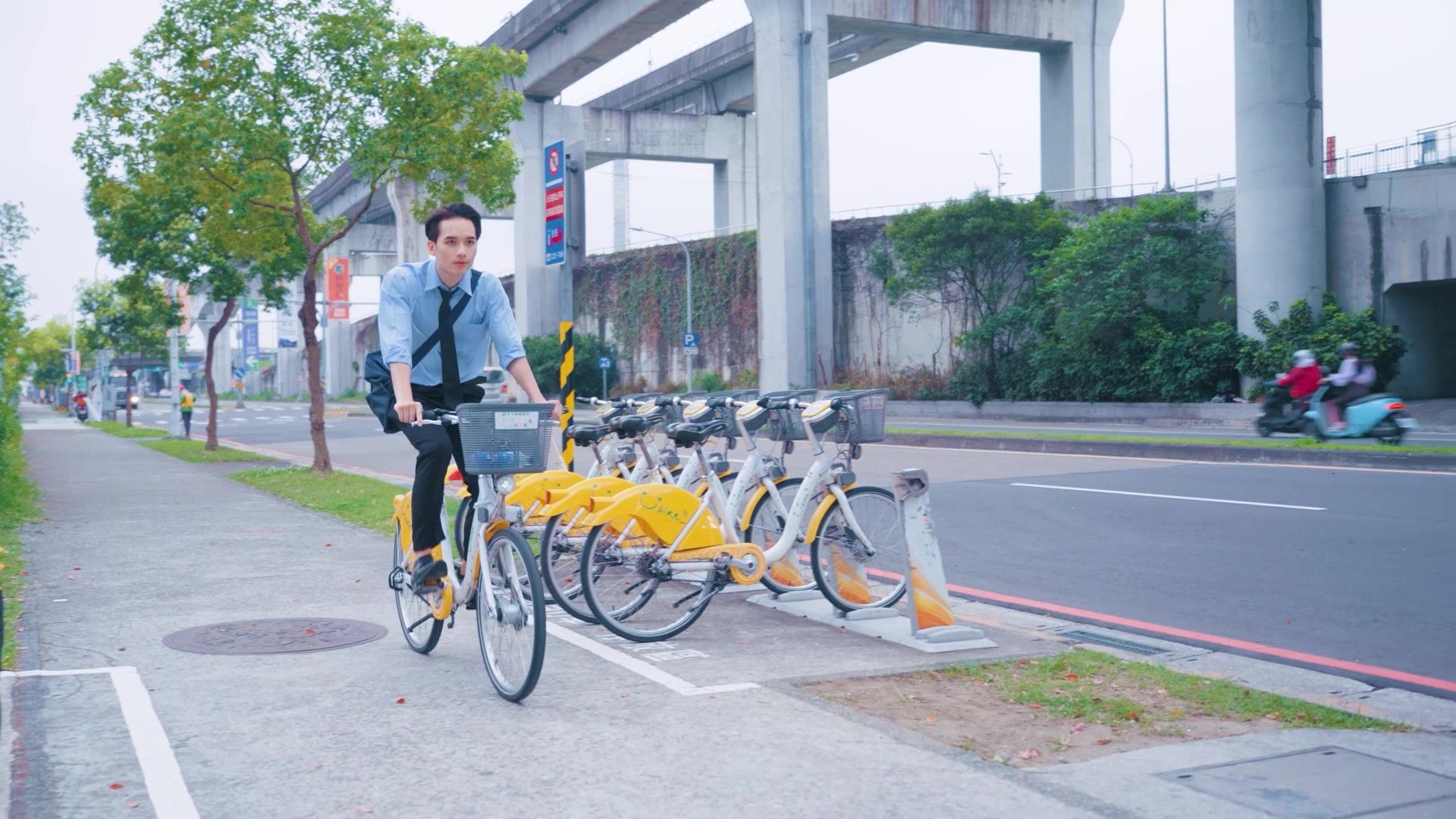 新北市,新北通勤廊道,通勤綠廊,河濱自行車道,綠色交通（圖／翻攝自影片）