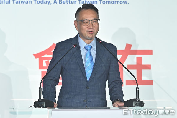 ▲▼僑委會政務副委員長阮昭雄出席中華民國各界慶祝113年國慶大會記者會。（圖／記者李毓康攝）