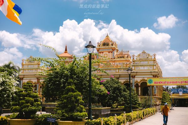 ▲▼越南胡志明市近兩百年的古蹟寺廟，永長寺 Chùa Vĩnh Tràng。（圖／部落客黑皮提供）