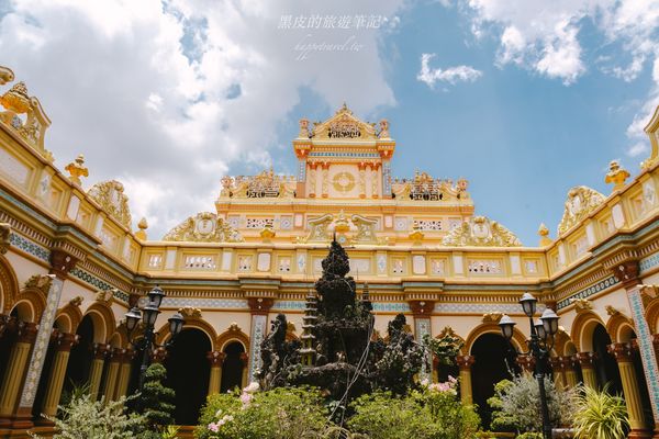 ▲▼越南胡志明市近兩百年的古蹟寺廟，永長寺 Chùa Vĩnh Tràng。（圖／部落客黑皮提供）