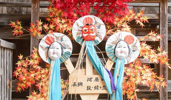 ▲▼日本鳥取智頭紅葉，智頭町紅葉名所因幡古街，700年諏訪神社、日本最美麗的村莊聯盟成員之一             。（圖／小虎提供）