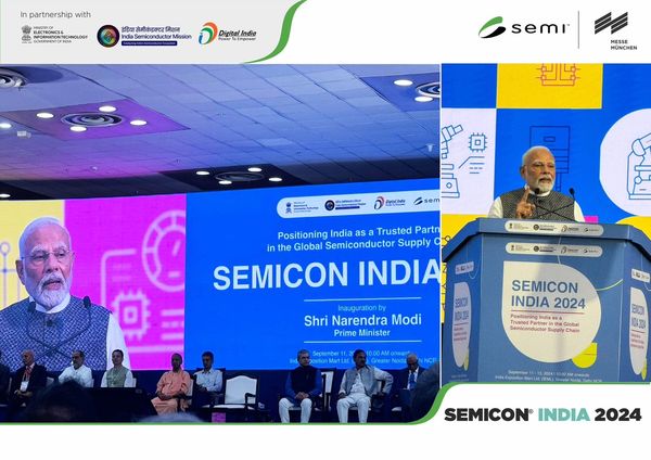 ▲2024印度半導體展 Semicon India 2024            。（圖／翻攝 Semiindia推特）