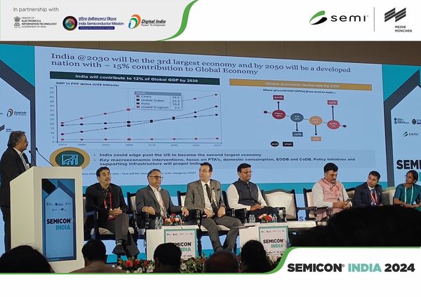 ▲2024印度半導體展 Semicon India 2024            。（圖／翻攝 Semiindia推特）