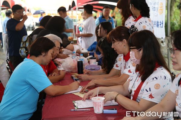 ▲▼  國際扶輪3470地區「扶輪AI健康衛士:防癌、防中風」健檢活動 。（圖／記者翁伊森攝）