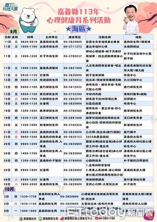 ▲▼   衛生局邀鄉親大聲「說出心聲」 守護縣民心理健康 。（圖／嘉義縣政府提供）