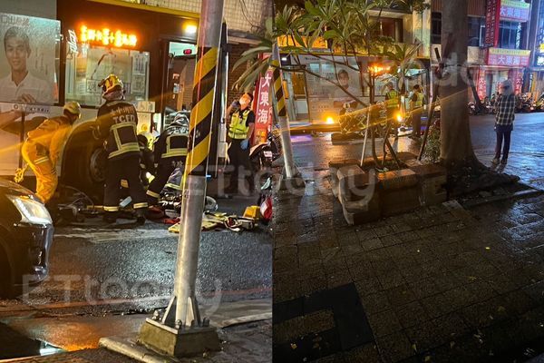 ▲▼台中東海大學女大生遭巨業客運公車司機撞上，捲入車底死亡。（圖／民眾提供）