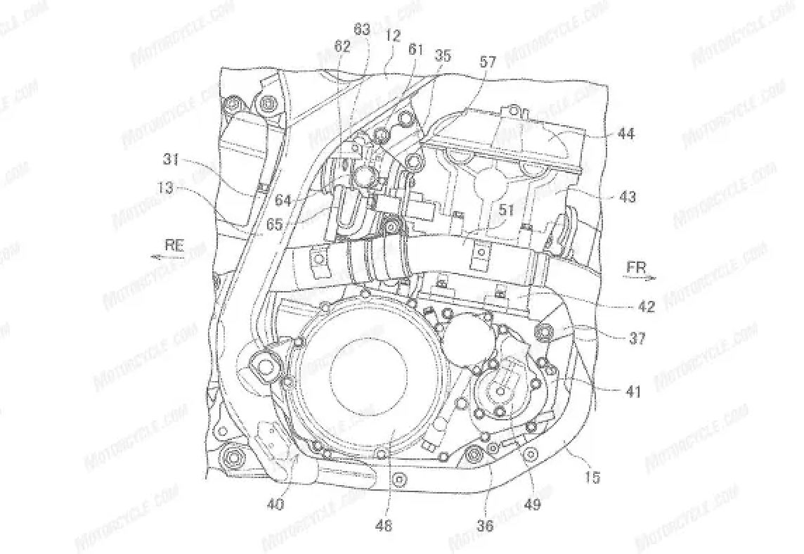 ▲Suzuski DR-Z 400專利 。（圖／翻攝自motorcycle.com）