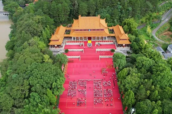 ▲▼ 2024（甲辰）年海峽兩岸炎帝神農文化交流大會22日湖南株洲市炎陵縣舉行。            。（圖／台協提供）