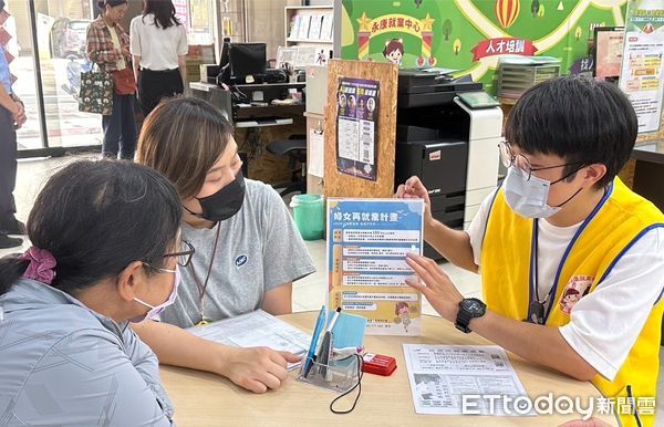 ▲台南市永康就業中心自6月份起展開「女力服務網」計畫，幫助偏鄉婦女就業回職場。（圖／記者林東良翻攝，下同）