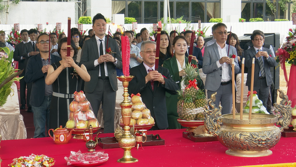 ▲▼樺龍集團,樺龍淳藝,開工動土典禮,桃園青埔新地標。（圖／記者姜國輝攝）