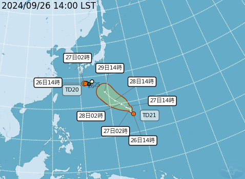 ▲▼未來天氣趨勢。（圖／氣象署提供）