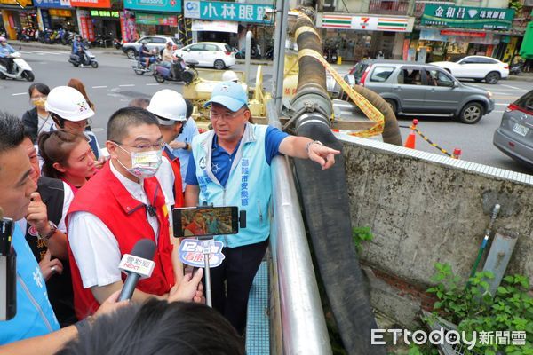 ▲基隆防範山陀兒颱風來襲。（圖／記者郭世賢翻攝）