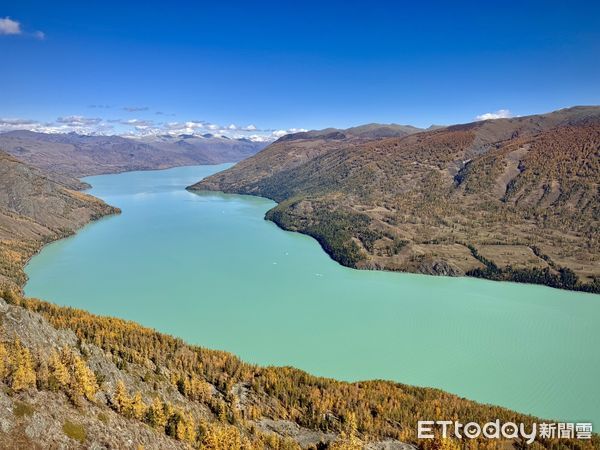 ▲喀納斯景區位於新疆維吾爾自治區阿爾泰山中段、布爾津縣內的深山中,喀納斯湖,月亮灣,臥龍灣,新疆沿途風光,觀魚台,喀納斯景區,新疆旅遊。（圖／記者彭懷玉攝）