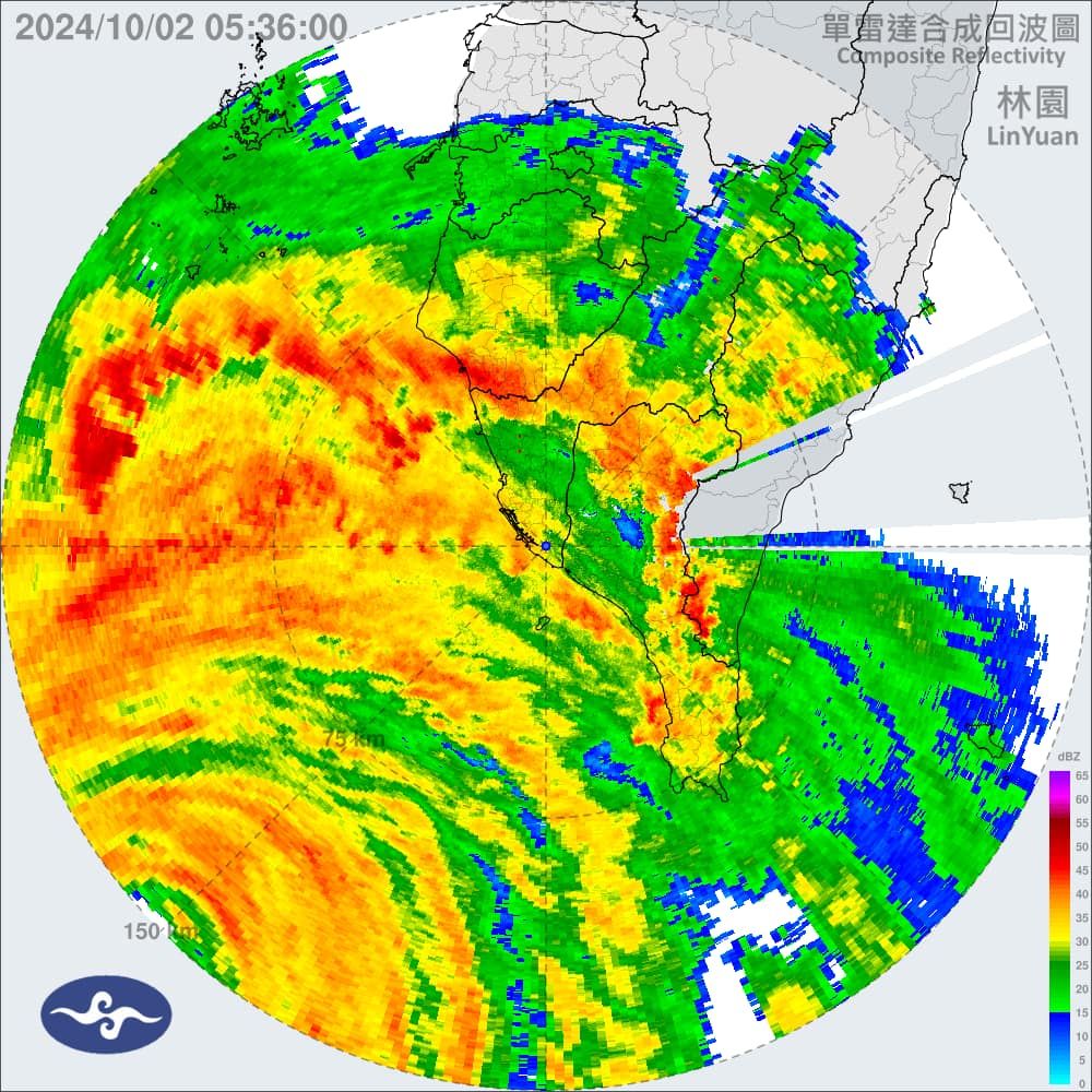 ▲▼山陀兒颱風移動速度緩慢，過去3小時近似滯留，             。（圖／翻攝天氣職人-吳聖宇臉書）