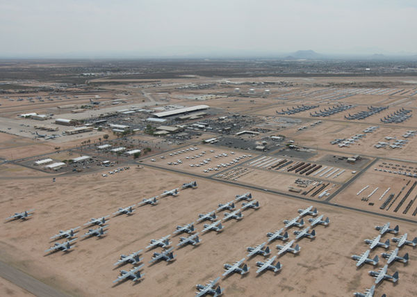 ▲▼「蒙森空軍基地」（Davis Monthan Air Force Base）。（圖／蒙森空軍基地）