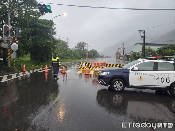 ▲南迴公路台9線新香蘭至大武國中路段今暫時開放3小時通行。（圖／記者楊漢聲翻攝）