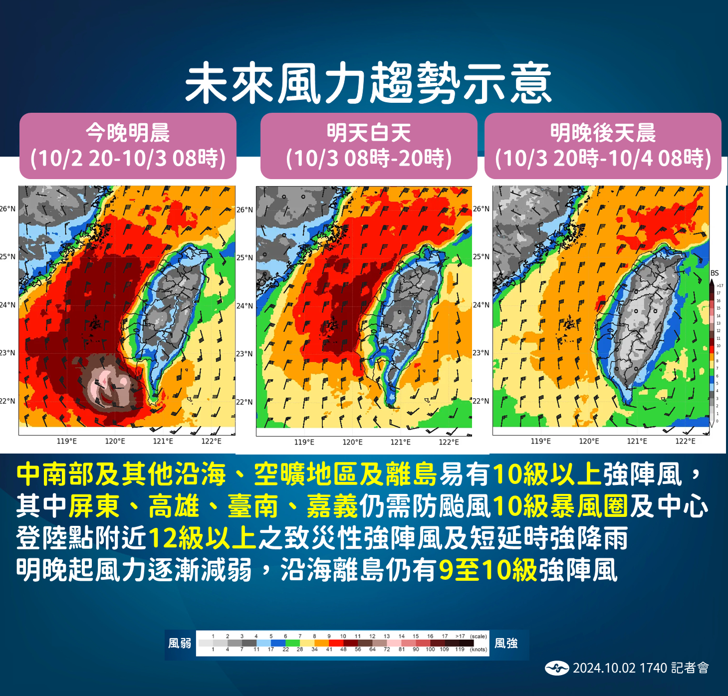 ▲▼未來天氣趨勢。（圖／氣象署提供