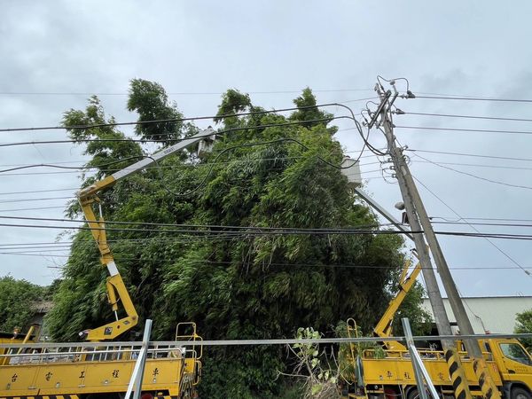 ▲彰化沿海下午停電。（圖／台電提供）