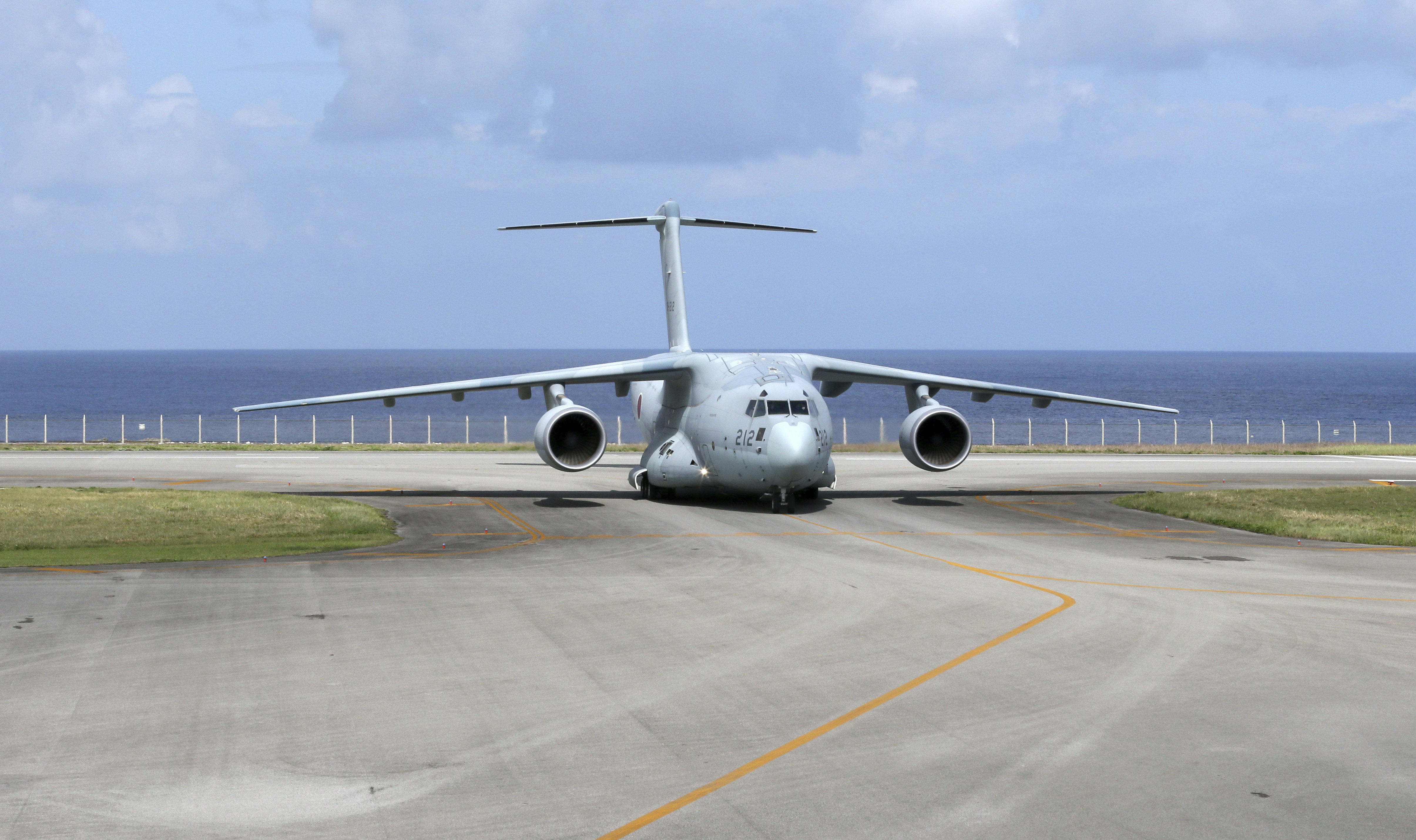 ▲▼日本航空自衛隊C-2運輸機。（圖／達志影像／美聯社）