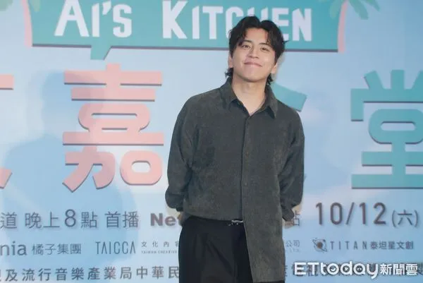 ▲▼《艾嘉食堂》記者會-王大陸。（圖／記者周宸亘攝）