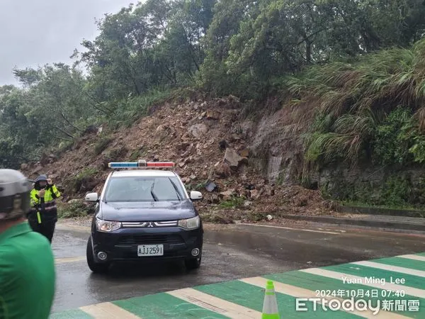 ▲▼      基隆新豐街大走山       。（圖／記者郭世賢翻攝）