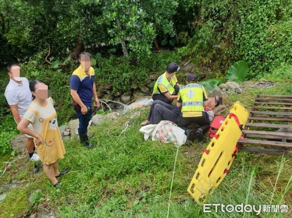 ▲▼       台東知本2男落水，1死1傷      。（圖／記者楊漢聲翻攝）