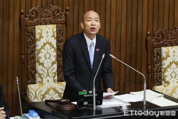 ▲▼立法院長韓國瑜。（圖／記者李毓康攝）