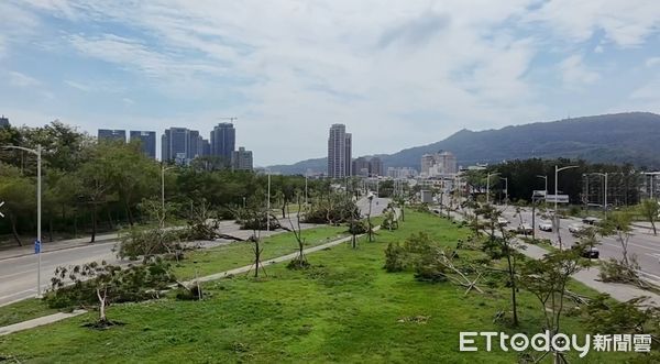 ▲▼        高雄鼓山美術館豪宅區災後空拍畫面     。（圖／記者吳世龍攝）