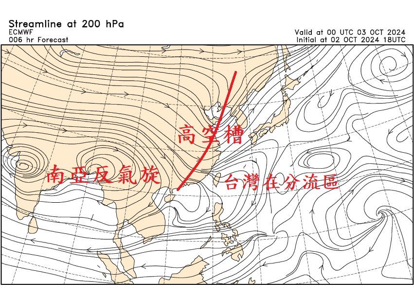 ▲鄭明典說明東北角和北海岸持續降雨的原因。（圖／翻攝自Facebook／鄭明典）