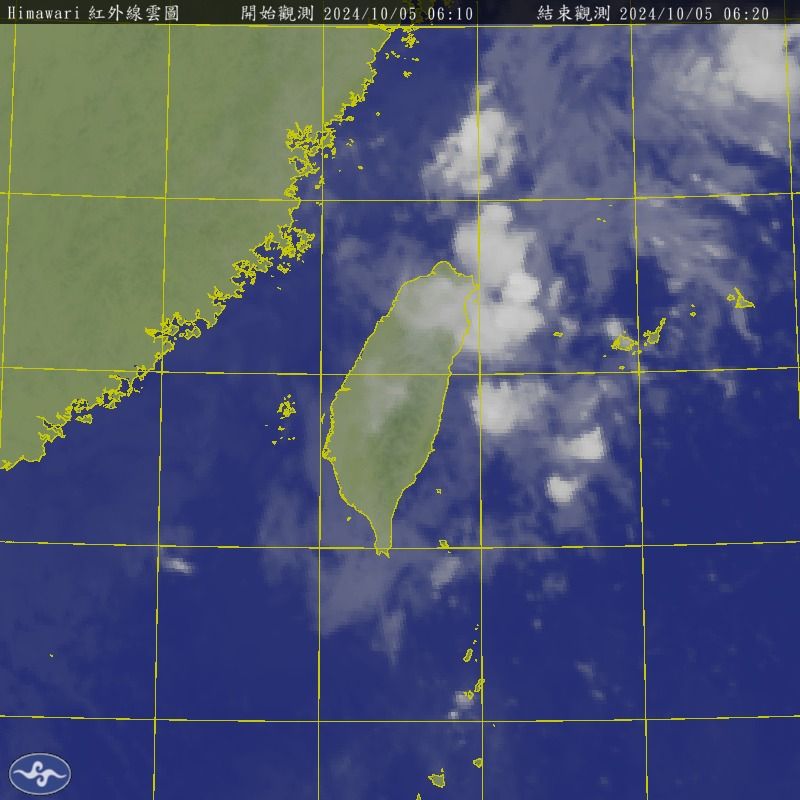 ▲▼衛星雲圖。（圖／中央氣象署）