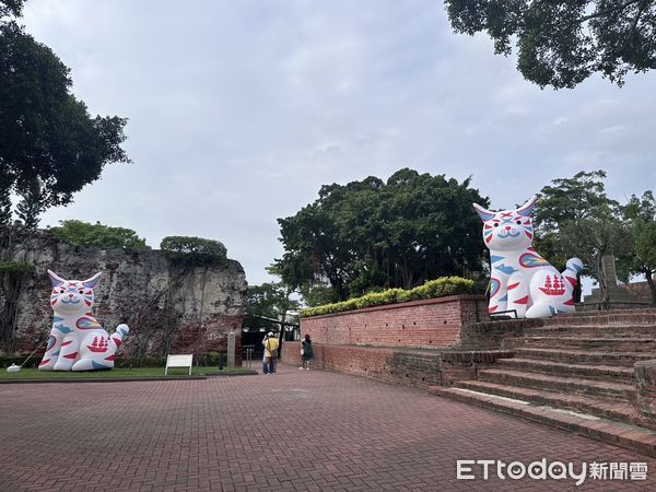 ▲巷仔Niau家族將來到安平古堡、山上水道花園博物館、左鎮化石園區、噍吧哖事件紀念園區與民治市政中心等景點地標，帶著大家一起「踅」台南。（圖／記者林東良翻攝，下同）