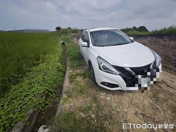 ▲▼   駕車拒檢衝撞  警方開槍制止逃逸  。（圖／水上分局提供）