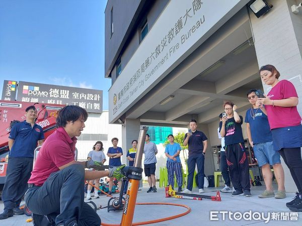 ▲為了讓新進義消能快速掌握技能並適時的投入搶救團隊，台南市消防局第六大隊辦理為期3天的義消基礎訓練。（圖／記者林東良翻攝，下同）