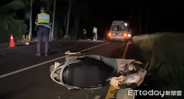 ▲台東半夜離奇車禍一死一傷。（圖／記者楊漢聲翻攝）