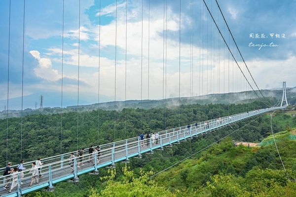 ▲▼靜岡景點三島天空步道，全日本最長吊橋！高空中欣賞富士山駿河灣。（圖／周花花提供）