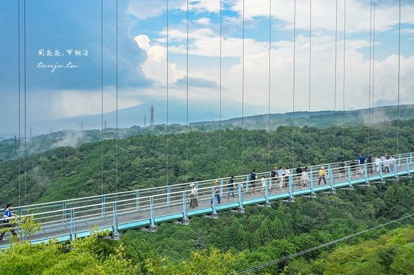 ▲▼靜岡景點三島天空步道，全日本最長吊橋！高空中欣賞富士山駿河灣。（圖／周花花提供）