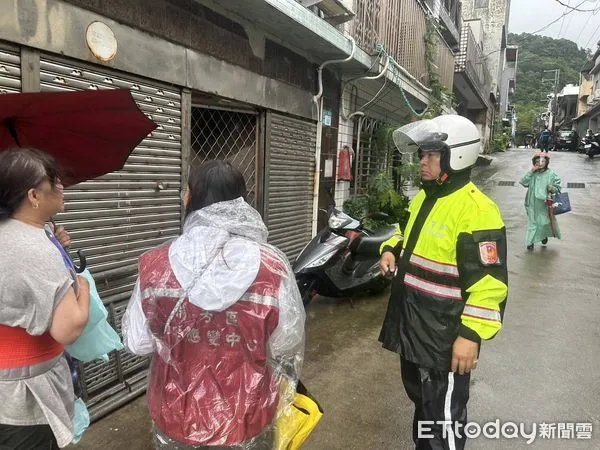 ▲新北瑞芳大雨特報 預防性撤離阿美家園87戶180人。（圖／記者郭世賢翻攝）