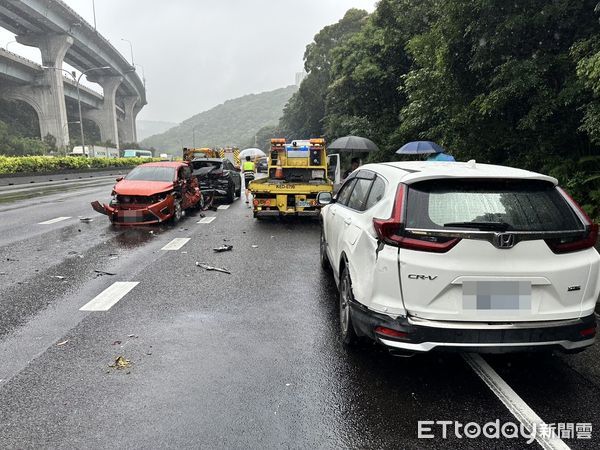 ▲▼林口車禍             。（圖／記者陳以昇翻攝）