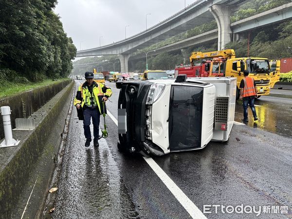 ▲▼林口車禍             。（圖／記者陳以昇翻攝）