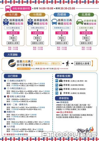 ▲國慶焰火施放會場周邊交通管制圖。（圖／記者蔡佩旻翻攝）