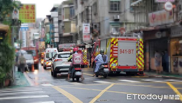 ▲北市信義區吳興街墜樓意外。（圖／記者黃彥傑攝，下同）