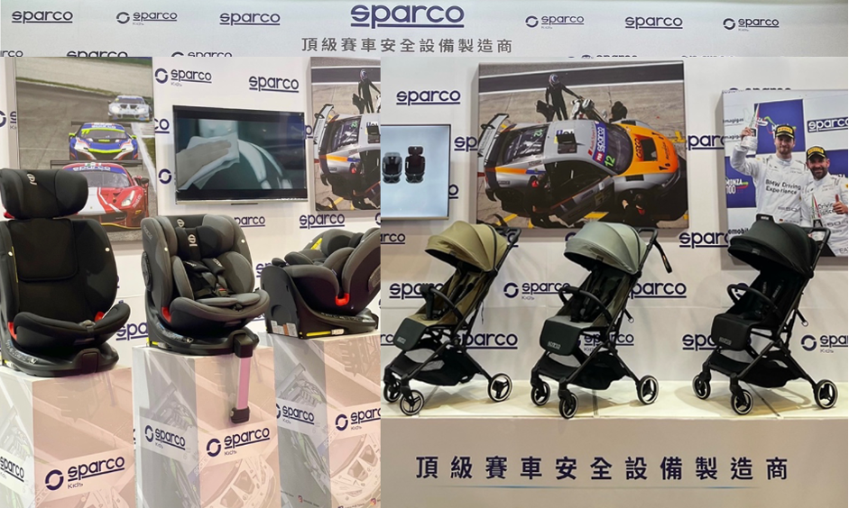 ▲▼Sparco,賽車,義大利,推車,汽座,agapebaby。（圖／業者提供）