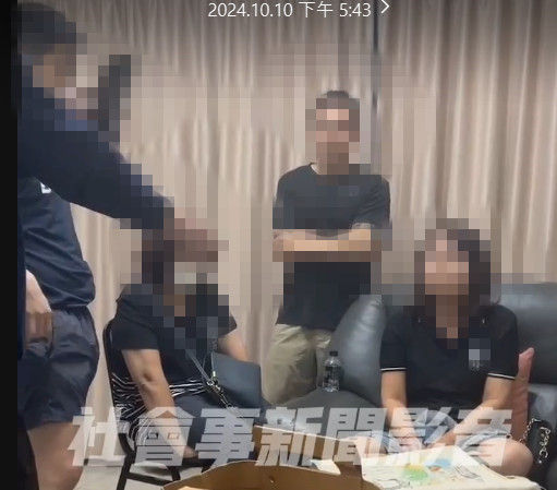 ▲曾姓男子等人涉嫌以詐賭名義，脅迫被害人並要求索回50萬元賭資，被市警新化分局等單位聯手查獲送辦。（圖／翻攝自社會事新聞影音，下同）