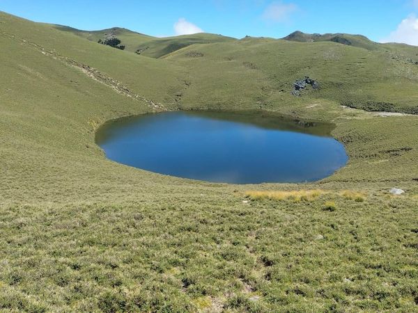 ▲▼      山陀兒挹注，嘉明湖美景重現      。（圖／嘉明湖竑閩企業熊出沒團隊提供）