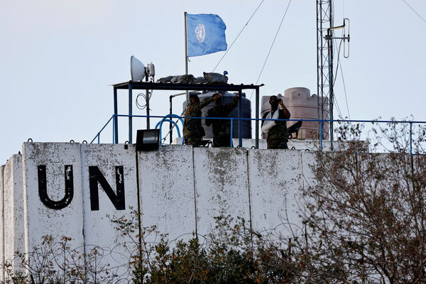 ▲▼ 聯合國駐黎巴嫩臨時部隊（UNIFIL）。（圖／路透）